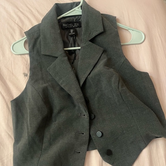 Rachel Zoe Cropped Vest size small - Picture 1 of 5